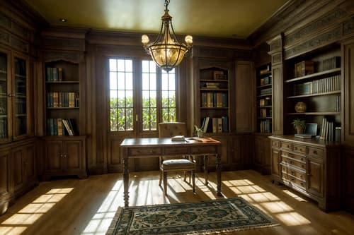 photo from pinterest of mediterranean-style interior designed (study room interior) with cabinets and plant and desk lamp and writing desk and lounge chair and office chair and bookshelves and cabinets. . . cinematic photo, highly detailed, cinematic lighting, ultra-detailed, ultrarealistic, photorealism, 8k. trending on pinterest. mediterranean interior design style. masterpiece, cinematic light, ultrarealistic+, photorealistic+, 8k, raw photo, realistic, sharp focus on eyes, (symmetrical eyes), (intact eyes), hyperrealistic, highest quality, best quality, , highly detailed, masterpiece, best quality, extremely detailed 8k wallpaper, masterpiece, best quality, ultra-detailed, best shadow, detailed background, detailed face, detailed eyes, high contrast, best illumination, detailed face, dulux, caustic, dynamic angle, detailed glow. dramatic lighting. highly detailed, insanely detailed hair, symmetrical, intricate details, professionally retouched, 8k high definition. strong bokeh. award winning photo.
