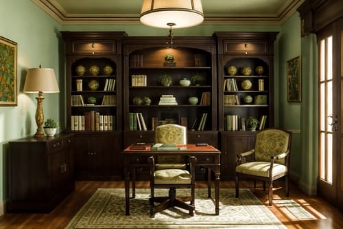 photo from pinterest of mediterranean-style interior designed (study room interior) with cabinets and plant and desk lamp and writing desk and lounge chair and office chair and bookshelves and cabinets. . . cinematic photo, highly detailed, cinematic lighting, ultra-detailed, ultrarealistic, photorealism, 8k. trending on pinterest. mediterranean interior design style. masterpiece, cinematic light, ultrarealistic+, photorealistic+, 8k, raw photo, realistic, sharp focus on eyes, (symmetrical eyes), (intact eyes), hyperrealistic, highest quality, best quality, , highly detailed, masterpiece, best quality, extremely detailed 8k wallpaper, masterpiece, best quality, ultra-detailed, best shadow, detailed background, detailed face, detailed eyes, high contrast, best illumination, detailed face, dulux, caustic, dynamic angle, detailed glow. dramatic lighting. highly detailed, insanely detailed hair, symmetrical, intricate details, professionally retouched, 8k high definition. strong bokeh. award winning photo.