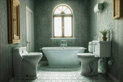 photo from pinterest of mediterranean-style interior designed (toilet interior) with sink with tap and toilet with toilet seat up and toilet paper hanger and sink with tap. . . cinematic photo, highly detailed, cinematic lighting, ultra-detailed, ultrarealistic, photorealism, 8k. trending on pinterest. mediterranean interior design style. masterpiece, cinematic light, ultrarealistic+, photorealistic+, 8k, raw photo, realistic, sharp focus on eyes, (symmetrical eyes), (intact eyes), hyperrealistic, highest quality, best quality, , highly detailed, masterpiece, best quality, extremely detailed 8k wallpaper, masterpiece, best quality, ultra-detailed, best shadow, detailed background, detailed face, detailed eyes, high contrast, best illumination, detailed face, dulux, caustic, dynamic angle, detailed glow. dramatic lighting. highly detailed, insanely detailed hair, symmetrical, intricate details, professionally retouched, 8k high definition. strong bokeh. award winning photo.