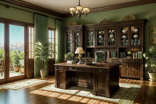 photo from pinterest of mediterranean-style interior designed (home office interior) with cabinets and office chair and computer desk and plant and desk lamp and cabinets. . . cinematic photo, highly detailed, cinematic lighting, ultra-detailed, ultrarealistic, photorealism, 8k. trending on pinterest. mediterranean interior design style. masterpiece, cinematic light, ultrarealistic+, photorealistic+, 8k, raw photo, realistic, sharp focus on eyes, (symmetrical eyes), (intact eyes), hyperrealistic, highest quality, best quality, , highly detailed, masterpiece, best quality, extremely detailed 8k wallpaper, masterpiece, best quality, ultra-detailed, best shadow, detailed background, detailed face, detailed eyes, high contrast, best illumination, detailed face, dulux, caustic, dynamic angle, detailed glow. dramatic lighting. highly detailed, insanely detailed hair, symmetrical, intricate details, professionally retouched, 8k high definition. strong bokeh. award winning photo.