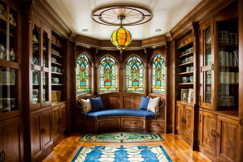 photo from pinterest of art nouveau-style interior designed (drop zone interior) with cabinets and high up storage and storage drawers and storage baskets and cubbies and shelves for shoes and wall hooks for coats and a bench. . with stained glass and soft, rounded lines and arches and curved forms and stained glass and ashy colors and wallpaper patterns of stylized flowers and asymmetrical shapes and natural materials. . cinematic photo, highly detailed, cinematic lighting, ultra-detailed, ultrarealistic, photorealism, 8k. trending on pinterest. art nouveau interior design style. masterpiece, cinematic light, ultrarealistic+, photorealistic+, 8k, raw photo, realistic, sharp focus on eyes, (symmetrical eyes), (intact eyes), hyperrealistic, highest quality, best quality, , highly detailed, masterpiece, best quality, extremely detailed 8k wallpaper, masterpiece, best quality, ultra-detailed, best shadow, detailed background, detailed face, detailed eyes, high contrast, best illumination, detailed face, dulux, caustic, dynamic angle, detailed glow. dramatic lighting. highly detailed, insanely detailed hair, symmetrical, intricate details, professionally retouched, 8k high definition. strong bokeh. award winning photo.