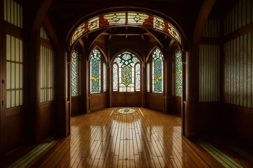 photo from pinterest of art nouveau-style interior designed (onsen interior) . with arches and curved forms and wallpaper patterns of stylized flowers and asymmetrical shapes and curved glass and stained glass and mosaics and soft, rounded lines and stained glass. . cinematic photo, highly detailed, cinematic lighting, ultra-detailed, ultrarealistic, photorealism, 8k. trending on pinterest. art nouveau interior design style. masterpiece, cinematic light, ultrarealistic+, photorealistic+, 8k, raw photo, realistic, sharp focus on eyes, (symmetrical eyes), (intact eyes), hyperrealistic, highest quality, best quality, , highly detailed, masterpiece, best quality, extremely detailed 8k wallpaper, masterpiece, best quality, ultra-detailed, best shadow, detailed background, detailed face, detailed eyes, high contrast, best illumination, detailed face, dulux, caustic, dynamic angle, detailed glow. dramatic lighting. highly detailed, insanely detailed hair, symmetrical, intricate details, professionally retouched, 8k high definition. strong bokeh. award winning photo.