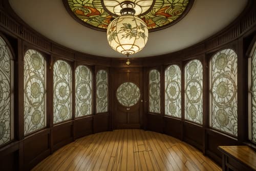 photo from pinterest of art nouveau-style interior designed (clothing store interior) . with soft, rounded lines and curved glass and wallpaper patterns of feathers and natural materials and wallpaper patterns of stylized flowers and stained glass and japanese motifs and wallpaper pattners of spider webs. . cinematic photo, highly detailed, cinematic lighting, ultra-detailed, ultrarealistic, photorealism, 8k. trending on pinterest. art nouveau interior design style. masterpiece, cinematic light, ultrarealistic+, photorealistic+, 8k, raw photo, realistic, sharp focus on eyes, (symmetrical eyes), (intact eyes), hyperrealistic, highest quality, best quality, , highly detailed, masterpiece, best quality, extremely detailed 8k wallpaper, masterpiece, best quality, ultra-detailed, best shadow, detailed background, detailed face, detailed eyes, high contrast, best illumination, detailed face, dulux, caustic, dynamic angle, detailed glow. dramatic lighting. highly detailed, insanely detailed hair, symmetrical, intricate details, professionally retouched, 8k high definition. strong bokeh. award winning photo.