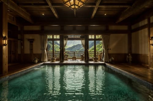 photo from pinterest of french country-style interior designed (onsen interior) . with . . cinematic photo, highly detailed, cinematic lighting, ultra-detailed, ultrarealistic, photorealism, 8k. trending on pinterest. french country interior design style. masterpiece, cinematic light, ultrarealistic+, photorealistic+, 8k, raw photo, realistic, sharp focus on eyes, (symmetrical eyes), (intact eyes), hyperrealistic, highest quality, best quality, , highly detailed, masterpiece, best quality, extremely detailed 8k wallpaper, masterpiece, best quality, ultra-detailed, best shadow, detailed background, detailed face, detailed eyes, high contrast, best illumination, detailed face, dulux, caustic, dynamic angle, detailed glow. dramatic lighting. highly detailed, insanely detailed hair, symmetrical, intricate details, professionally retouched, 8k high definition. strong bokeh. award winning photo.