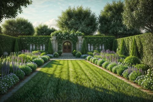 photo from pinterest of french country-style designed (outdoor garden ) with grass and garden tree and garden plants and grass. . with . . cinematic photo, highly detailed, cinematic lighting, ultra-detailed, ultrarealistic, photorealism, 8k. trending on pinterest. french country design style. masterpiece, cinematic light, ultrarealistic+, photorealistic+, 8k, raw photo, realistic, sharp focus on eyes, (symmetrical eyes), (intact eyes), hyperrealistic, highest quality, best quality, , highly detailed, masterpiece, best quality, extremely detailed 8k wallpaper, masterpiece, best quality, ultra-detailed, best shadow, detailed background, detailed face, detailed eyes, high contrast, best illumination, detailed face, dulux, caustic, dynamic angle, detailed glow. dramatic lighting. highly detailed, insanely detailed hair, symmetrical, intricate details, professionally retouched, 8k high definition. strong bokeh. award winning photo.