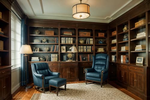 photo from pinterest of nautical-style interior designed (study room interior) with bookshelves and lounge chair and desk lamp and office chair and writing desk and plant and cabinets and bookshelves. . . cinematic photo, highly detailed, cinematic lighting, ultra-detailed, ultrarealistic, photorealism, 8k. trending on pinterest. nautical interior design style. masterpiece, cinematic light, ultrarealistic+, photorealistic+, 8k, raw photo, realistic, sharp focus on eyes, (symmetrical eyes), (intact eyes), hyperrealistic, highest quality, best quality, , highly detailed, masterpiece, best quality, extremely detailed 8k wallpaper, masterpiece, best quality, ultra-detailed, best shadow, detailed background, detailed face, detailed eyes, high contrast, best illumination, detailed face, dulux, caustic, dynamic angle, detailed glow. dramatic lighting. highly detailed, insanely detailed hair, symmetrical, intricate details, professionally retouched, 8k high definition. strong bokeh. award winning photo.