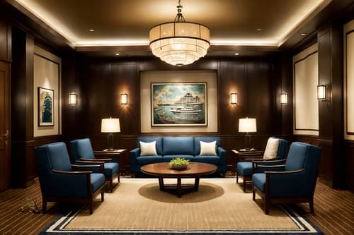 photo from pinterest of nautical-style interior designed (hotel lobby interior) with lounge chairs and sofas and hanging lamps and check in desk and plant and rug and coffee tables and furniture. . . cinematic photo, highly detailed, cinematic lighting, ultra-detailed, ultrarealistic, photorealism, 8k. trending on pinterest. nautical interior design style. masterpiece, cinematic light, ultrarealistic+, photorealistic+, 8k, raw photo, realistic, sharp focus on eyes, (symmetrical eyes), (intact eyes), hyperrealistic, highest quality, best quality, , highly detailed, masterpiece, best quality, extremely detailed 8k wallpaper, masterpiece, best quality, ultra-detailed, best shadow, detailed background, detailed face, detailed eyes, high contrast, best illumination, detailed face, dulux, caustic, dynamic angle, detailed glow. dramatic lighting. highly detailed, insanely detailed hair, symmetrical, intricate details, professionally retouched, 8k high definition. strong bokeh. award winning photo.