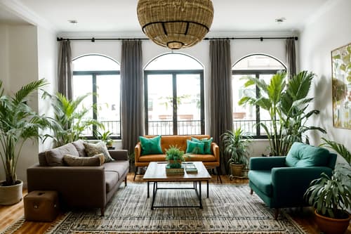 photo from pinterest of boho-chic-style interior designed (coworking space interior) with office chairs and lounge chairs and office desks and seating area with sofa and office chairs. . . cinematic photo, highly detailed, cinematic lighting, ultra-detailed, ultrarealistic, photorealism, 8k. trending on pinterest. boho-chic interior design style. masterpiece, cinematic light, ultrarealistic+, photorealistic+, 8k, raw photo, realistic, sharp focus on eyes, (symmetrical eyes), (intact eyes), hyperrealistic, highest quality, best quality, , highly detailed, masterpiece, best quality, extremely detailed 8k wallpaper, masterpiece, best quality, ultra-detailed, best shadow, detailed background, detailed face, detailed eyes, high contrast, best illumination, detailed face, dulux, caustic, dynamic angle, detailed glow. dramatic lighting. highly detailed, insanely detailed hair, symmetrical, intricate details, professionally retouched, 8k high definition. strong bokeh. award winning photo.