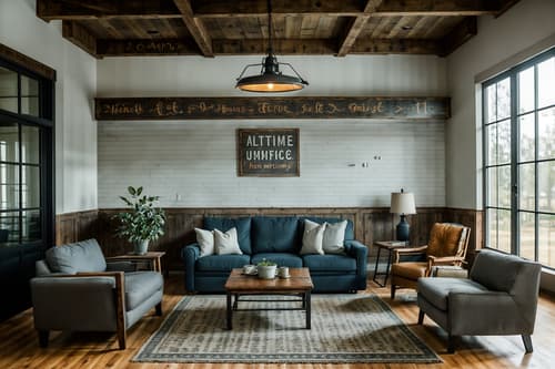 photo from pinterest of farmhouse-style interior designed (coworking space interior) with seating area with sofa and lounge chairs and office desks and office chairs and seating area with sofa. . with . . cinematic photo, highly detailed, cinematic lighting, ultra-detailed, ultrarealistic, photorealism, 8k. trending on pinterest. farmhouse interior design style. masterpiece, cinematic light, ultrarealistic+, photorealistic+, 8k, raw photo, realistic, sharp focus on eyes, (symmetrical eyes), (intact eyes), hyperrealistic, highest quality, best quality, , highly detailed, masterpiece, best quality, extremely detailed 8k wallpaper, masterpiece, best quality, ultra-detailed, best shadow, detailed background, detailed face, detailed eyes, high contrast, best illumination, detailed face, dulux, caustic, dynamic angle, detailed glow. dramatic lighting. highly detailed, insanely detailed hair, symmetrical, intricate details, professionally retouched, 8k high definition. strong bokeh. award winning photo.