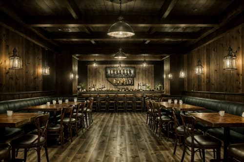 photo from pinterest of farmhouse-style interior designed (restaurant interior) with restaurant chairs and restaurant bar and restaurant dining tables and restaurant decor and restaurant chairs. . with . . cinematic photo, highly detailed, cinematic lighting, ultra-detailed, ultrarealistic, photorealism, 8k. trending on pinterest. farmhouse interior design style. masterpiece, cinematic light, ultrarealistic+, photorealistic+, 8k, raw photo, realistic, sharp focus on eyes, (symmetrical eyes), (intact eyes), hyperrealistic, highest quality, best quality, , highly detailed, masterpiece, best quality, extremely detailed 8k wallpaper, masterpiece, best quality, ultra-detailed, best shadow, detailed background, detailed face, detailed eyes, high contrast, best illumination, detailed face, dulux, caustic, dynamic angle, detailed glow. dramatic lighting. highly detailed, insanely detailed hair, symmetrical, intricate details, professionally retouched, 8k high definition. strong bokeh. award winning photo.
