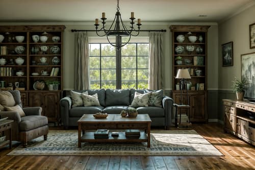 photo from pinterest of farmhouse-style interior designed (living room interior) with coffee tables and bookshelves and plant and occasional tables and furniture and televisions and chairs and sofa. . with . . cinematic photo, highly detailed, cinematic lighting, ultra-detailed, ultrarealistic, photorealism, 8k. trending on pinterest. farmhouse interior design style. masterpiece, cinematic light, ultrarealistic+, photorealistic+, 8k, raw photo, realistic, sharp focus on eyes, (symmetrical eyes), (intact eyes), hyperrealistic, highest quality, best quality, , highly detailed, masterpiece, best quality, extremely detailed 8k wallpaper, masterpiece, best quality, ultra-detailed, best shadow, detailed background, detailed face, detailed eyes, high contrast, best illumination, detailed face, dulux, caustic, dynamic angle, detailed glow. dramatic lighting. highly detailed, insanely detailed hair, symmetrical, intricate details, professionally retouched, 8k high definition. strong bokeh. award winning photo.