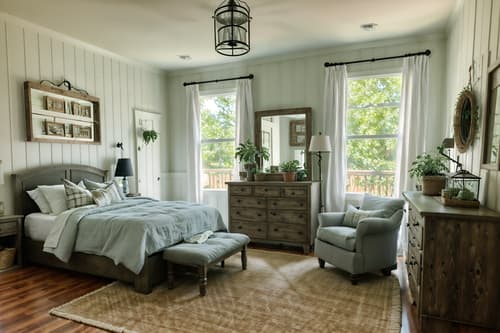 photo from pinterest of farmhouse-style interior designed (kids room interior) with plant and mirror and bedside table or night stand and night light and dresser closet and bed and accent chair and storage bench or ottoman. . with . . cinematic photo, highly detailed, cinematic lighting, ultra-detailed, ultrarealistic, photorealism, 8k. trending on pinterest. farmhouse interior design style. masterpiece, cinematic light, ultrarealistic+, photorealistic+, 8k, raw photo, realistic, sharp focus on eyes, (symmetrical eyes), (intact eyes), hyperrealistic, highest quality, best quality, , highly detailed, masterpiece, best quality, extremely detailed 8k wallpaper, masterpiece, best quality, ultra-detailed, best shadow, detailed background, detailed face, detailed eyes, high contrast, best illumination, detailed face, dulux, caustic, dynamic angle, detailed glow. dramatic lighting. highly detailed, insanely detailed hair, symmetrical, intricate details, professionally retouched, 8k high definition. strong bokeh. award winning photo.