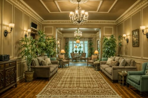 photo from pinterest of shabby chic-style interior designed (hotel lobby interior) with sofas and rug and plant and furniture and coffee tables and check in desk and lounge chairs and hanging lamps. . . cinematic photo, highly detailed, cinematic lighting, ultra-detailed, ultrarealistic, photorealism, 8k. trending on pinterest. shabby chic interior design style. masterpiece, cinematic light, ultrarealistic+, photorealistic+, 8k, raw photo, realistic, sharp focus on eyes, (symmetrical eyes), (intact eyes), hyperrealistic, highest quality, best quality, , highly detailed, masterpiece, best quality, extremely detailed 8k wallpaper, masterpiece, best quality, ultra-detailed, best shadow, detailed background, detailed face, detailed eyes, high contrast, best illumination, detailed face, dulux, caustic, dynamic angle, detailed glow. dramatic lighting. highly detailed, insanely detailed hair, symmetrical, intricate details, professionally retouched, 8k high definition. strong bokeh. award winning photo.