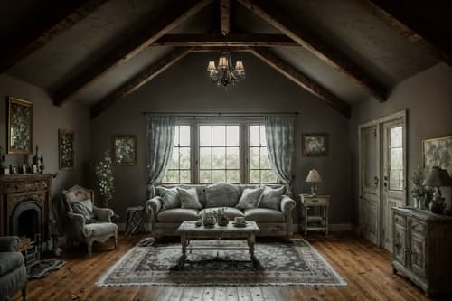 photo from pinterest of shabby chic-style interior designed (attic interior) . . cinematic photo, highly detailed, cinematic lighting, ultra-detailed, ultrarealistic, photorealism, 8k. trending on pinterest. shabby chic interior design style. masterpiece, cinematic light, ultrarealistic+, photorealistic+, 8k, raw photo, realistic, sharp focus on eyes, (symmetrical eyes), (intact eyes), hyperrealistic, highest quality, best quality, , highly detailed, masterpiece, best quality, extremely detailed 8k wallpaper, masterpiece, best quality, ultra-detailed, best shadow, detailed background, detailed face, detailed eyes, high contrast, best illumination, detailed face, dulux, caustic, dynamic angle, detailed glow. dramatic lighting. highly detailed, insanely detailed hair, symmetrical, intricate details, professionally retouched, 8k high definition. strong bokeh. award winning photo.