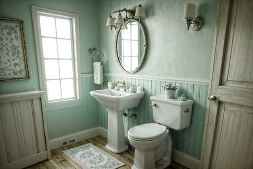 photo from pinterest of shabby chic-style interior designed (toilet interior) with toilet with toilet seat up and toilet paper hanger and sink with tap and toilet with toilet seat up. . . cinematic photo, highly detailed, cinematic lighting, ultra-detailed, ultrarealistic, photorealism, 8k. trending on pinterest. shabby chic interior design style. masterpiece, cinematic light, ultrarealistic+, photorealistic+, 8k, raw photo, realistic, sharp focus on eyes, (symmetrical eyes), (intact eyes), hyperrealistic, highest quality, best quality, , highly detailed, masterpiece, best quality, extremely detailed 8k wallpaper, masterpiece, best quality, ultra-detailed, best shadow, detailed background, detailed face, detailed eyes, high contrast, best illumination, detailed face, dulux, caustic, dynamic angle, detailed glow. dramatic lighting. highly detailed, insanely detailed hair, symmetrical, intricate details, professionally retouched, 8k high definition. strong bokeh. award winning photo.
