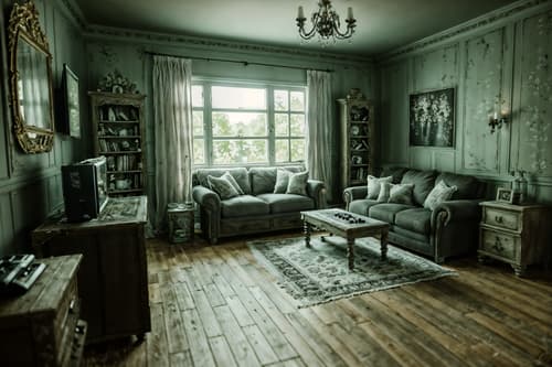 photo from pinterest of shabby chic-style interior designed (gaming room interior) . . cinematic photo, highly detailed, cinematic lighting, ultra-detailed, ultrarealistic, photorealism, 8k. trending on pinterest. shabby chic interior design style. masterpiece, cinematic light, ultrarealistic+, photorealistic+, 8k, raw photo, realistic, sharp focus on eyes, (symmetrical eyes), (intact eyes), hyperrealistic, highest quality, best quality, , highly detailed, masterpiece, best quality, extremely detailed 8k wallpaper, masterpiece, best quality, ultra-detailed, best shadow, detailed background, detailed face, detailed eyes, high contrast, best illumination, detailed face, dulux, caustic, dynamic angle, detailed glow. dramatic lighting. highly detailed, insanely detailed hair, symmetrical, intricate details, professionally retouched, 8k high definition. strong bokeh. award winning photo.