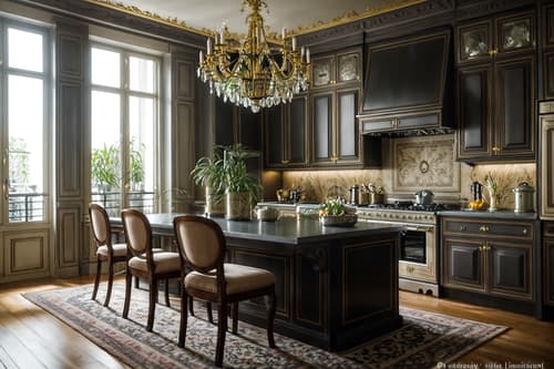 photo from pinterest of parisian-style interior designed (kitchen living combo interior) with plant and electric lamps and stove and plant and rug and furniture and kitchen cabinets and occasional tables. . . cinematic photo, highly detailed, cinematic lighting, ultra-detailed, ultrarealistic, photorealism, 8k. trending on pinterest. parisian interior design style. masterpiece, cinematic light, ultrarealistic+, photorealistic+, 8k, raw photo, realistic, sharp focus on eyes, (symmetrical eyes), (intact eyes), hyperrealistic, highest quality, best quality, , highly detailed, masterpiece, best quality, extremely detailed 8k wallpaper, masterpiece, best quality, ultra-detailed, best shadow, detailed background, detailed face, detailed eyes, high contrast, best illumination, detailed face, dulux, caustic, dynamic angle, detailed glow. dramatic lighting. highly detailed, insanely detailed hair, symmetrical, intricate details, professionally retouched, 8k high definition. strong bokeh. award winning photo.