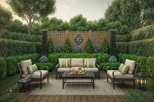 photo from pinterest of parisian-style designed (outdoor patio ) with grass and patio couch with pillows and deck with deck chairs and barbeque or grill and plant and grass. . . cinematic photo, highly detailed, cinematic lighting, ultra-detailed, ultrarealistic, photorealism, 8k. trending on pinterest. parisian design style. masterpiece, cinematic light, ultrarealistic+, photorealistic+, 8k, raw photo, realistic, sharp focus on eyes, (symmetrical eyes), (intact eyes), hyperrealistic, highest quality, best quality, , highly detailed, masterpiece, best quality, extremely detailed 8k wallpaper, masterpiece, best quality, ultra-detailed, best shadow, detailed background, detailed face, detailed eyes, high contrast, best illumination, detailed face, dulux, caustic, dynamic angle, detailed glow. dramatic lighting. highly detailed, insanely detailed hair, symmetrical, intricate details, professionally retouched, 8k high definition. strong bokeh. award winning photo.