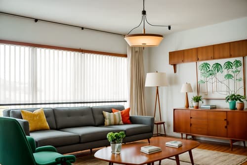 photo from pinterest of midcentury modern-style interior designed (coworking space interior) with lounge chairs and office desks and seating area with sofa and office chairs and lounge chairs. . with graphic shapes and integrating indoor and outdoor motifs and nature indoors and minimalist and wood pendant light mid century modern chandelier and clean lines and muted tones and function over form. . cinematic photo, highly detailed, cinematic lighting, ultra-detailed, ultrarealistic, photorealism, 8k. trending on pinterest. midcentury modern interior design style. masterpiece, cinematic light, ultrarealistic+, photorealistic+, 8k, raw photo, realistic, sharp focus on eyes, (symmetrical eyes), (intact eyes), hyperrealistic, highest quality, best quality, , highly detailed, masterpiece, best quality, extremely detailed 8k wallpaper, masterpiece, best quality, ultra-detailed, best shadow, detailed background, detailed face, detailed eyes, high contrast, best illumination, detailed face, dulux, caustic, dynamic angle, detailed glow. dramatic lighting. highly detailed, insanely detailed hair, symmetrical, intricate details, professionally retouched, 8k high definition. strong bokeh. award winning photo.