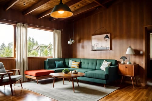 photo from pinterest of midcentury modern-style interior designed (attic interior) . with integrating indoor and outdoor motifs and function over form and clean lines and natural and manmade materials and graphic shapes and vibrant colors and muted tones and wood pendant light mid century modern chandelier. . cinematic photo, highly detailed, cinematic lighting, ultra-detailed, ultrarealistic, photorealism, 8k. trending on pinterest. midcentury modern interior design style. masterpiece, cinematic light, ultrarealistic+, photorealistic+, 8k, raw photo, realistic, sharp focus on eyes, (symmetrical eyes), (intact eyes), hyperrealistic, highest quality, best quality, , highly detailed, masterpiece, best quality, extremely detailed 8k wallpaper, masterpiece, best quality, ultra-detailed, best shadow, detailed background, detailed face, detailed eyes, high contrast, best illumination, detailed face, dulux, caustic, dynamic angle, detailed glow. dramatic lighting. highly detailed, insanely detailed hair, symmetrical, intricate details, professionally retouched, 8k high definition. strong bokeh. award winning photo.