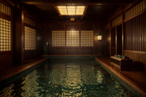 photo from pinterest of vintage-style interior designed (onsen interior) . with . . cinematic photo, highly detailed, cinematic lighting, ultra-detailed, ultrarealistic, photorealism, 8k. trending on pinterest. vintage interior design style. masterpiece, cinematic light, ultrarealistic+, photorealistic+, 8k, raw photo, realistic, sharp focus on eyes, (symmetrical eyes), (intact eyes), hyperrealistic, highest quality, best quality, , highly detailed, masterpiece, best quality, extremely detailed 8k wallpaper, masterpiece, best quality, ultra-detailed, best shadow, detailed background, detailed face, detailed eyes, high contrast, best illumination, detailed face, dulux, caustic, dynamic angle, detailed glow. dramatic lighting. highly detailed, insanely detailed hair, symmetrical, intricate details, professionally retouched, 8k high definition. strong bokeh. award winning photo.