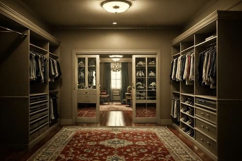 photo from pinterest of vintage-style interior designed (walk in closet interior) . with . . cinematic photo, highly detailed, cinematic lighting, ultra-detailed, ultrarealistic, photorealism, 8k. trending on pinterest. vintage interior design style. masterpiece, cinematic light, ultrarealistic+, photorealistic+, 8k, raw photo, realistic, sharp focus on eyes, (symmetrical eyes), (intact eyes), hyperrealistic, highest quality, best quality, , highly detailed, masterpiece, best quality, extremely detailed 8k wallpaper, masterpiece, best quality, ultra-detailed, best shadow, detailed background, detailed face, detailed eyes, high contrast, best illumination, detailed face, dulux, caustic, dynamic angle, detailed glow. dramatic lighting. highly detailed, insanely detailed hair, symmetrical, intricate details, professionally retouched, 8k high definition. strong bokeh. award winning photo.