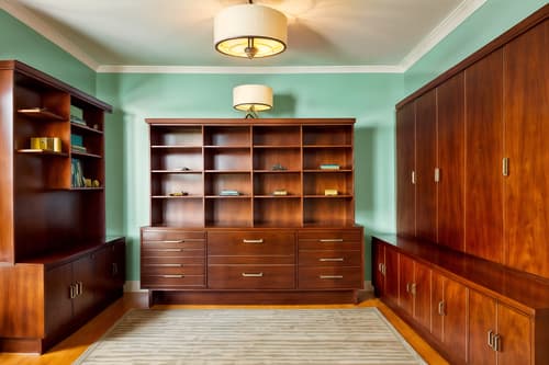 photo from pinterest of art deco-style interior designed (drop zone interior) with storage baskets and storage drawers and shelves for shoes and high up storage and cubbies and wall hooks for coats and lockers and a bench. . with symmetrical designs and smooth lines and luxury and bright and cheerful colors and decadent detail and glamour and geometric lines and exuberant shapes. . cinematic photo, highly detailed, cinematic lighting, ultra-detailed, ultrarealistic, photorealism, 8k. trending on pinterest. art deco interior design style. masterpiece, cinematic light, ultrarealistic+, photorealistic+, 8k, raw photo, realistic, sharp focus on eyes, (symmetrical eyes), (intact eyes), hyperrealistic, highest quality, best quality, , highly detailed, masterpiece, best quality, extremely detailed 8k wallpaper, masterpiece, best quality, ultra-detailed, best shadow, detailed background, detailed face, detailed eyes, high contrast, best illumination, detailed face, dulux, caustic, dynamic angle, detailed glow. dramatic lighting. highly detailed, insanely detailed hair, symmetrical, intricate details, professionally retouched, 8k high definition. strong bokeh. award winning photo.