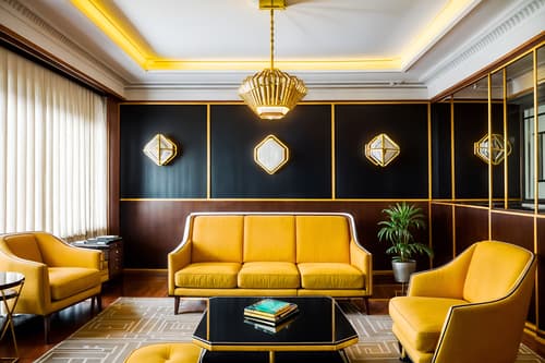 photo from pinterest of art deco-style interior designed (coworking space interior) with office chairs and seating area with sofa and office desks and lounge chairs and office chairs. . with bright and cheerful colors and glamour and smooth lines and geometric shapes and angular shapes and bold geometry and rich colors and symmetrical designs. . cinematic photo, highly detailed, cinematic lighting, ultra-detailed, ultrarealistic, photorealism, 8k. trending on pinterest. art deco interior design style. masterpiece, cinematic light, ultrarealistic+, photorealistic+, 8k, raw photo, realistic, sharp focus on eyes, (symmetrical eyes), (intact eyes), hyperrealistic, highest quality, best quality, , highly detailed, masterpiece, best quality, extremely detailed 8k wallpaper, masterpiece, best quality, ultra-detailed, best shadow, detailed background, detailed face, detailed eyes, high contrast, best illumination, detailed face, dulux, caustic, dynamic angle, detailed glow. dramatic lighting. highly detailed, insanely detailed hair, symmetrical, intricate details, professionally retouched, 8k high definition. strong bokeh. award winning photo.
