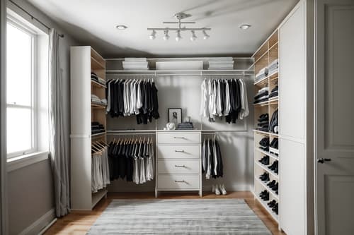photo from pinterest of simple-style interior designed (walk in closet interior) . . cinematic photo, highly detailed, cinematic lighting, ultra-detailed, ultrarealistic, photorealism, 8k. trending on pinterest. simple interior design style. masterpiece, cinematic light, ultrarealistic+, photorealistic+, 8k, raw photo, realistic, sharp focus on eyes, (symmetrical eyes), (intact eyes), hyperrealistic, highest quality, best quality, , highly detailed, masterpiece, best quality, extremely detailed 8k wallpaper, masterpiece, best quality, ultra-detailed, best shadow, detailed background, detailed face, detailed eyes, high contrast, best illumination, detailed face, dulux, caustic, dynamic angle, detailed glow. dramatic lighting. highly detailed, insanely detailed hair, symmetrical, intricate details, professionally retouched, 8k high definition. strong bokeh. award winning photo.