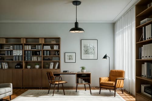 photo from pinterest of simple-style interior designed (study room interior) with bookshelves and desk lamp and office chair and plant and cabinets and lounge chair and writing desk and bookshelves. . . cinematic photo, highly detailed, cinematic lighting, ultra-detailed, ultrarealistic, photorealism, 8k. trending on pinterest. simple interior design style. masterpiece, cinematic light, ultrarealistic+, photorealistic+, 8k, raw photo, realistic, sharp focus on eyes, (symmetrical eyes), (intact eyes), hyperrealistic, highest quality, best quality, , highly detailed, masterpiece, best quality, extremely detailed 8k wallpaper, masterpiece, best quality, ultra-detailed, best shadow, detailed background, detailed face, detailed eyes, high contrast, best illumination, detailed face, dulux, caustic, dynamic angle, detailed glow. dramatic lighting. highly detailed, insanely detailed hair, symmetrical, intricate details, professionally retouched, 8k high definition. strong bokeh. award winning photo.