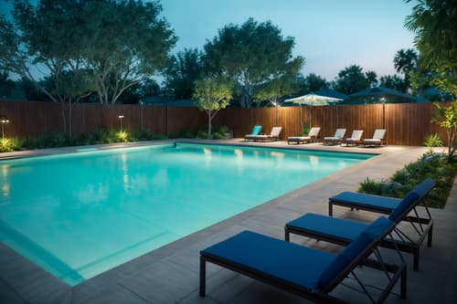 photo from pinterest of simple-style designed (outdoor pool area ) with pool and pool lounge chairs and pool lights and pool. . . cinematic photo, highly detailed, cinematic lighting, ultra-detailed, ultrarealistic, photorealism, 8k. trending on pinterest. simple design style. masterpiece, cinematic light, ultrarealistic+, photorealistic+, 8k, raw photo, realistic, sharp focus on eyes, (symmetrical eyes), (intact eyes), hyperrealistic, highest quality, best quality, , highly detailed, masterpiece, best quality, extremely detailed 8k wallpaper, masterpiece, best quality, ultra-detailed, best shadow, detailed background, detailed face, detailed eyes, high contrast, best illumination, detailed face, dulux, caustic, dynamic angle, detailed glow. dramatic lighting. highly detailed, insanely detailed hair, symmetrical, intricate details, professionally retouched, 8k high definition. strong bokeh. award winning photo.