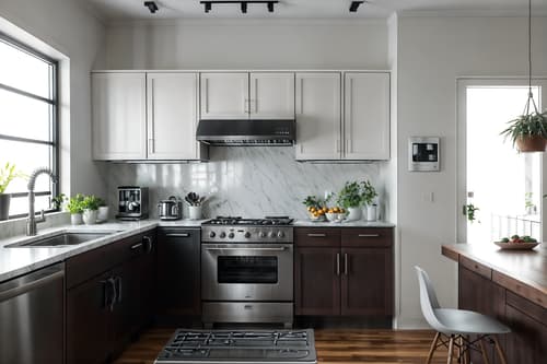 photo from pinterest of simple-style interior designed (kitchen interior) with stove and sink and kitchen cabinets and worktops and plant and refrigerator and stove. . . cinematic photo, highly detailed, cinematic lighting, ultra-detailed, ultrarealistic, photorealism, 8k. trending on pinterest. simple interior design style. masterpiece, cinematic light, ultrarealistic+, photorealistic+, 8k, raw photo, realistic, sharp focus on eyes, (symmetrical eyes), (intact eyes), hyperrealistic, highest quality, best quality, , highly detailed, masterpiece, best quality, extremely detailed 8k wallpaper, masterpiece, best quality, ultra-detailed, best shadow, detailed background, detailed face, detailed eyes, high contrast, best illumination, detailed face, dulux, caustic, dynamic angle, detailed glow. dramatic lighting. highly detailed, insanely detailed hair, symmetrical, intricate details, professionally retouched, 8k high definition. strong bokeh. award winning photo.