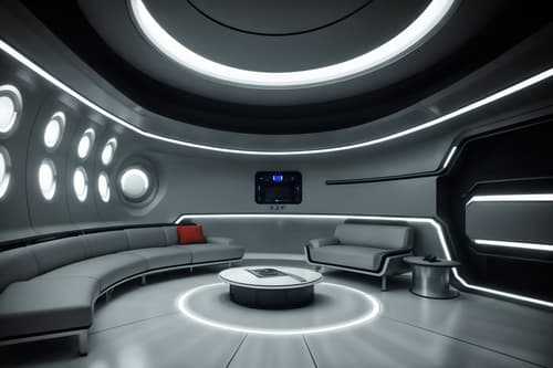 photo from pinterest of futuristic-style interior designed (attic interior) . with minimalist clean lines and steel finishing and light colors and futurism minimalist interior and circular shapes and futuristic interior and spaceship interior and smooth polished marble. . cinematic photo, highly detailed, cinematic lighting, ultra-detailed, ultrarealistic, photorealism, 8k. trending on pinterest. futuristic interior design style. masterpiece, cinematic light, ultrarealistic+, photorealistic+, 8k, raw photo, realistic, sharp focus on eyes, (symmetrical eyes), (intact eyes), hyperrealistic, highest quality, best quality, , highly detailed, masterpiece, best quality, extremely detailed 8k wallpaper, masterpiece, best quality, ultra-detailed, best shadow, detailed background, detailed face, detailed eyes, high contrast, best illumination, detailed face, dulux, caustic, dynamic angle, detailed glow. dramatic lighting. highly detailed, insanely detailed hair, symmetrical, intricate details, professionally retouched, 8k high definition. strong bokeh. award winning photo.