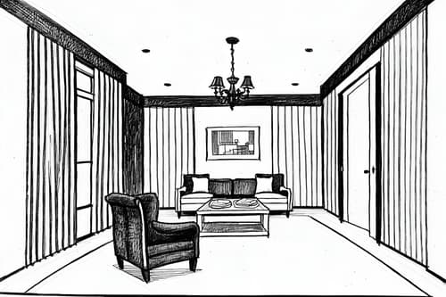 (hand-drawn monochrome black and white sketch line drawing)++ of sketch-style interior designed (hotel room) apartment interior. a sketch of interior. with . . a sketch of interior. with dresser closet and accent chair and mirror. trending on artstation. black and white line drawing sketch without colors. masterpiece, cinematic light, ultrarealistic+, photorealistic+, 8k, raw photo, realistic, sharp focus on eyes, (symmetrical eyes), (intact eyes), hyperrealistic, highest quality, best quality, , highly detailed, masterpiece, best quality, extremely detailed 8k wallpaper, masterpiece, best quality, ultra-detailed, best shadow, detailed background, detailed face, detailed eyes, high contrast, best illumination, detailed face, dulux, caustic, dynamic angle, detailed glow. dramatic lighting. highly detailed, insanely detailed hair, symmetrical, intricate details, professionally retouched, 8k high definition. strong bokeh. award winning photo.