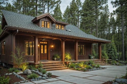 photo from pinterest of biophilic-style exterior designed (house exterior exterior) . with plants and calming style and images of nature and natural patterns and images of animals and earthy colors and wood materials and cork materials. . cinematic photo, highly detailed, cinematic lighting, ultra-detailed, ultrarealistic, photorealism, 8k. trending on pinterest. biophilic exterior design style. masterpiece, cinematic light, ultrarealistic+, photorealistic+, 8k, raw photo, realistic, sharp focus on eyes, (symmetrical eyes), (intact eyes), hyperrealistic, highest quality, best quality, , highly detailed, masterpiece, best quality, extremely detailed 8k wallpaper, masterpiece, best quality, ultra-detailed, best shadow, detailed background, detailed face, detailed eyes, high contrast, best illumination, detailed face, dulux, caustic, dynamic angle, detailed glow. dramatic lighting. highly detailed, insanely detailed hair, symmetrical, intricate details, professionally retouched, 8k high definition. strong bokeh. award winning photo.