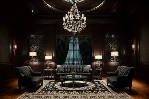 photo from pinterest of gothic-style interior designed (hotel lobby interior) with sofas and coffee tables and lounge chairs and hanging lamps and rug and check in desk and furniture and plant. . . cinematic photo, highly detailed, cinematic lighting, ultra-detailed, ultrarealistic, photorealism, 8k. trending on pinterest. gothic interior design style. masterpiece, cinematic light, ultrarealistic+, photorealistic+, 8k, raw photo, realistic, sharp focus on eyes, (symmetrical eyes), (intact eyes), hyperrealistic, highest quality, best quality, , highly detailed, masterpiece, best quality, extremely detailed 8k wallpaper, masterpiece, best quality, ultra-detailed, best shadow, detailed background, detailed face, detailed eyes, high contrast, best illumination, detailed face, dulux, caustic, dynamic angle, detailed glow. dramatic lighting. highly detailed, insanely detailed hair, symmetrical, intricate details, professionally retouched, 8k high definition. strong bokeh. award winning photo.