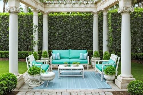 photo from pinterest of vaporwave-style designed (outdoor patio ) with plant and patio couch with pillows and deck with deck chairs and grass and barbeque or grill and plant. . with baby blue and white roman statues, white roman sculptures, white roman columns, white roman pillars in the center of the room, and japanese letters on wall and hanging plants and neon glow and white roman statues, white roman sculptures, white roman columns, white roman pillars in the center of the room, and 1980s retail shops and teal colors. . cinematic photo, highly detailed, cinematic lighting, ultra-detailed, ultrarealistic, photorealism, 8k. trending on pinterest. vaporwave design style. masterpiece, cinematic light, ultrarealistic+, photorealistic+, 8k, raw photo, realistic, sharp focus on eyes, (symmetrical eyes), (intact eyes), hyperrealistic, highest quality, best quality, , highly detailed, masterpiece, best quality, extremely detailed 8k wallpaper, masterpiece, best quality, ultra-detailed, best shadow, detailed background, detailed face, detailed eyes, high contrast, best illumination, detailed face, dulux, caustic, dynamic angle, detailed glow. dramatic lighting. highly detailed, insanely detailed hair, symmetrical, intricate details, professionally retouched, 8k high definition. strong bokeh. award winning photo.