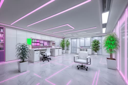 photo from pinterest of vaporwave-style interior designed (study room interior) with office chair and lounge chair and cabinets and desk lamp and plant and writing desk and bookshelves and office chair. . with 1980s retail shops and neon glow and white square bathroom tiles and neon glow and white square bathroom tiles and purple lights and white roman statues, white roman sculptures, white roman columns, white roman pillars in the center of the room, and purple lights. . cinematic photo, highly detailed, cinematic lighting, ultra-detailed, ultrarealistic, photorealism, 8k. trending on pinterest. vaporwave interior design style. masterpiece, cinematic light, ultrarealistic+, photorealistic+, 8k, raw photo, realistic, sharp focus on eyes, (symmetrical eyes), (intact eyes), hyperrealistic, highest quality, best quality, , highly detailed, masterpiece, best quality, extremely detailed 8k wallpaper, masterpiece, best quality, ultra-detailed, best shadow, detailed background, detailed face, detailed eyes, high contrast, best illumination, detailed face, dulux, caustic, dynamic angle, detailed glow. dramatic lighting. highly detailed, insanely detailed hair, symmetrical, intricate details, professionally retouched, 8k high definition. strong bokeh. award winning photo.