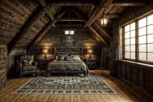 photo from pinterest of rustic-style interior designed (attic interior) . with . . cinematic photo, highly detailed, cinematic lighting, ultra-detailed, ultrarealistic, photorealism, 8k. trending on pinterest. rustic interior design style. masterpiece, cinematic light, ultrarealistic+, photorealistic+, 8k, raw photo, realistic, sharp focus on eyes, (symmetrical eyes), (intact eyes), hyperrealistic, highest quality, best quality, , highly detailed, masterpiece, best quality, extremely detailed 8k wallpaper, masterpiece, best quality, ultra-detailed, best shadow, detailed background, detailed face, detailed eyes, high contrast, best illumination, detailed face, dulux, caustic, dynamic angle, detailed glow. dramatic lighting. highly detailed, insanely detailed hair, symmetrical, intricate details, professionally retouched, 8k high definition. strong bokeh. award winning photo.