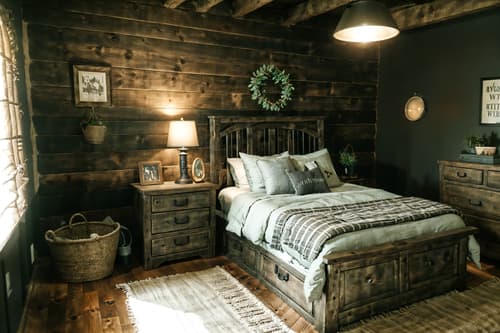 photo from pinterest of rustic-style interior designed (kids room interior) with bedside table or night stand and plant and dresser closet and mirror and night light and kids desk and headboard and storage bench or ottoman. . with . . cinematic photo, highly detailed, cinematic lighting, ultra-detailed, ultrarealistic, photorealism, 8k. trending on pinterest. rustic interior design style. masterpiece, cinematic light, ultrarealistic+, photorealistic+, 8k, raw photo, realistic, sharp focus on eyes, (symmetrical eyes), (intact eyes), hyperrealistic, highest quality, best quality, , highly detailed, masterpiece, best quality, extremely detailed 8k wallpaper, masterpiece, best quality, ultra-detailed, best shadow, detailed background, detailed face, detailed eyes, high contrast, best illumination, detailed face, dulux, caustic, dynamic angle, detailed glow. dramatic lighting. highly detailed, insanely detailed hair, symmetrical, intricate details, professionally retouched, 8k high definition. strong bokeh. award winning photo.