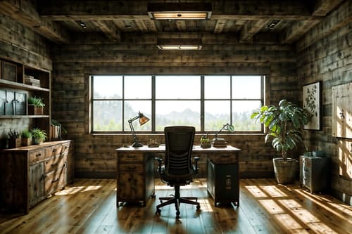 photo from pinterest of rustic-style interior designed (office interior) with cabinets and plants and windows and office desks and computer desks and office chairs and desk lamps and lounge chairs. . with . . cinematic photo, highly detailed, cinematic lighting, ultra-detailed, ultrarealistic, photorealism, 8k. trending on pinterest. rustic interior design style. masterpiece, cinematic light, ultrarealistic+, photorealistic+, 8k, raw photo, realistic, sharp focus on eyes, (symmetrical eyes), (intact eyes), hyperrealistic, highest quality, best quality, , highly detailed, masterpiece, best quality, extremely detailed 8k wallpaper, masterpiece, best quality, ultra-detailed, best shadow, detailed background, detailed face, detailed eyes, high contrast, best illumination, detailed face, dulux, caustic, dynamic angle, detailed glow. dramatic lighting. highly detailed, insanely detailed hair, symmetrical, intricate details, professionally retouched, 8k high definition. strong bokeh. award winning photo.