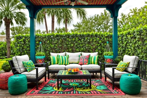 photo from pinterest of maximalist-style designed (outdoor patio ) with patio couch with pillows and deck with deck chairs and barbeque or grill and plant and grass and patio couch with pillows. . with playful and bold creativity and bold design and more is more philosophy and bold colors and over-the-top aesthetic and vibrant and eye-catching. . cinematic photo, highly detailed, cinematic lighting, ultra-detailed, ultrarealistic, photorealism, 8k. trending on pinterest. maximalist design style. masterpiece, cinematic light, ultrarealistic+, photorealistic+, 8k, raw photo, realistic, sharp focus on eyes, (symmetrical eyes), (intact eyes), hyperrealistic, highest quality, best quality, , highly detailed, masterpiece, best quality, extremely detailed 8k wallpaper, masterpiece, best quality, ultra-detailed, best shadow, detailed background, detailed face, detailed eyes, high contrast, best illumination, detailed face, dulux, caustic, dynamic angle, detailed glow. dramatic lighting. highly detailed, insanely detailed hair, symmetrical, intricate details, professionally retouched, 8k high definition. strong bokeh. award winning photo.