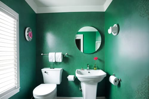 photo from pinterest of maximalist-style interior designed (toilet interior) with toilet with toilet seat up and sink with tap and toilet paper hanger and toilet with toilet seat up. . with playful and eye-catching and vibrant and over-the-top aesthetic and bold design and bold patterns and bold colors and more is more philosophy. . cinematic photo, highly detailed, cinematic lighting, ultra-detailed, ultrarealistic, photorealism, 8k. trending on pinterest. maximalist interior design style. masterpiece, cinematic light, ultrarealistic+, photorealistic+, 8k, raw photo, realistic, sharp focus on eyes, (symmetrical eyes), (intact eyes), hyperrealistic, highest quality, best quality, , highly detailed, masterpiece, best quality, extremely detailed 8k wallpaper, masterpiece, best quality, ultra-detailed, best shadow, detailed background, detailed face, detailed eyes, high contrast, best illumination, detailed face, dulux, caustic, dynamic angle, detailed glow. dramatic lighting. highly detailed, insanely detailed hair, symmetrical, intricate details, professionally retouched, 8k high definition. strong bokeh. award winning photo.