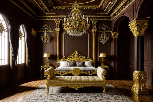 photo from pinterest of baroque-style interior designed (attic interior) . with pedestal feet and tension and grandeur and heavy moldings and twisted columns and opulent and colossal furniture and emotional exuberance and sensuous richness. . cinematic photo, highly detailed, cinematic lighting, ultra-detailed, ultrarealistic, photorealism, 8k. trending on pinterest. baroque interior design style. masterpiece, cinematic light, ultrarealistic+, photorealistic+, 8k, raw photo, realistic, sharp focus on eyes, (symmetrical eyes), (intact eyes), hyperrealistic, highest quality, best quality, , highly detailed, masterpiece, best quality, extremely detailed 8k wallpaper, masterpiece, best quality, ultra-detailed, best shadow, detailed background, detailed face, detailed eyes, high contrast, best illumination, detailed face, dulux, caustic, dynamic angle, detailed glow. dramatic lighting. highly detailed, insanely detailed hair, symmetrical, intricate details, professionally retouched, 8k high definition. strong bokeh. award winning photo.