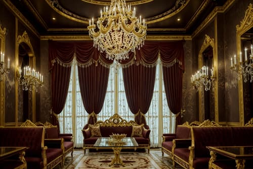 photo from pinterest of baroque-style interior designed (coffee shop interior) . with luxurious floral and damask fabrics and tension and drama and heavy moldings and opulent and colossal furniture and crystal and glass accents and sensuous richness and emotional exuberance. . cinematic photo, highly detailed, cinematic lighting, ultra-detailed, ultrarealistic, photorealism, 8k. trending on pinterest. baroque interior design style. masterpiece, cinematic light, ultrarealistic+, photorealistic+, 8k, raw photo, realistic, sharp focus on eyes, (symmetrical eyes), (intact eyes), hyperrealistic, highest quality, best quality, , highly detailed, masterpiece, best quality, extremely detailed 8k wallpaper, masterpiece, best quality, ultra-detailed, best shadow, detailed background, detailed face, detailed eyes, high contrast, best illumination, detailed face, dulux, caustic, dynamic angle, detailed glow. dramatic lighting. highly detailed, insanely detailed hair, symmetrical, intricate details, professionally retouched, 8k high definition. strong bokeh. award winning photo.