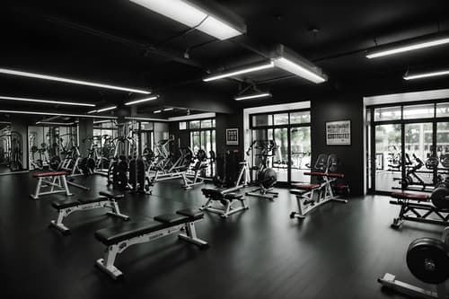 photo from pinterest of retro-style interior designed (fitness gym interior) with exercise bicycle and dumbbell stand and squat rack and bench press and crosstrainer and exercise bicycle. . . cinematic photo, highly detailed, cinematic lighting, ultra-detailed, ultrarealistic, photorealism, 8k. trending on pinterest. retro interior design style. masterpiece, cinematic light, ultrarealistic+, photorealistic+, 8k, raw photo, realistic, sharp focus on eyes, (symmetrical eyes), (intact eyes), hyperrealistic, highest quality, best quality, , highly detailed, masterpiece, best quality, extremely detailed 8k wallpaper, masterpiece, best quality, ultra-detailed, best shadow, detailed background, detailed face, detailed eyes, high contrast, best illumination, detailed face, dulux, caustic, dynamic angle, detailed glow. dramatic lighting. highly detailed, insanely detailed hair, symmetrical, intricate details, professionally retouched, 8k high definition. strong bokeh. award winning photo.