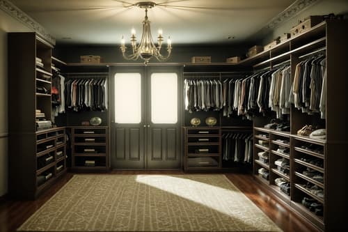 photo from pinterest of retro-style interior designed (walk in closet interior) . . cinematic photo, highly detailed, cinematic lighting, ultra-detailed, ultrarealistic, photorealism, 8k. trending on pinterest. retro interior design style. masterpiece, cinematic light, ultrarealistic+, photorealistic+, 8k, raw photo, realistic, sharp focus on eyes, (symmetrical eyes), (intact eyes), hyperrealistic, highest quality, best quality, , highly detailed, masterpiece, best quality, extremely detailed 8k wallpaper, masterpiece, best quality, ultra-detailed, best shadow, detailed background, detailed face, detailed eyes, high contrast, best illumination, detailed face, dulux, caustic, dynamic angle, detailed glow. dramatic lighting. highly detailed, insanely detailed hair, symmetrical, intricate details, professionally retouched, 8k high definition. strong bokeh. award winning photo.